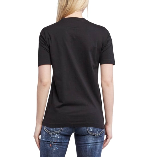 Dsquared2 Icon Small Chest Logo Black T-shirt - Image 3