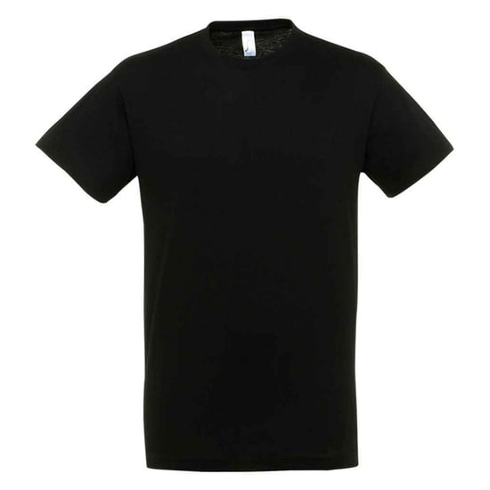 SOLS Unisex Regent T-shirt voor volwassenen (Diep zwart) - Image 1