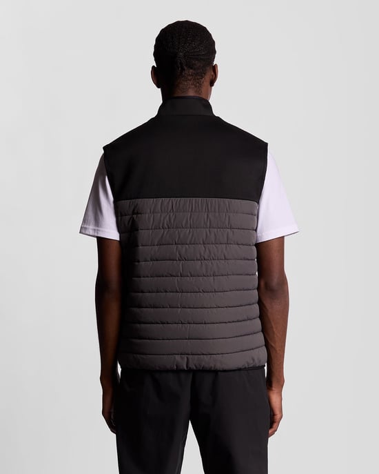 Sport hybride fleece gilet - Image 4