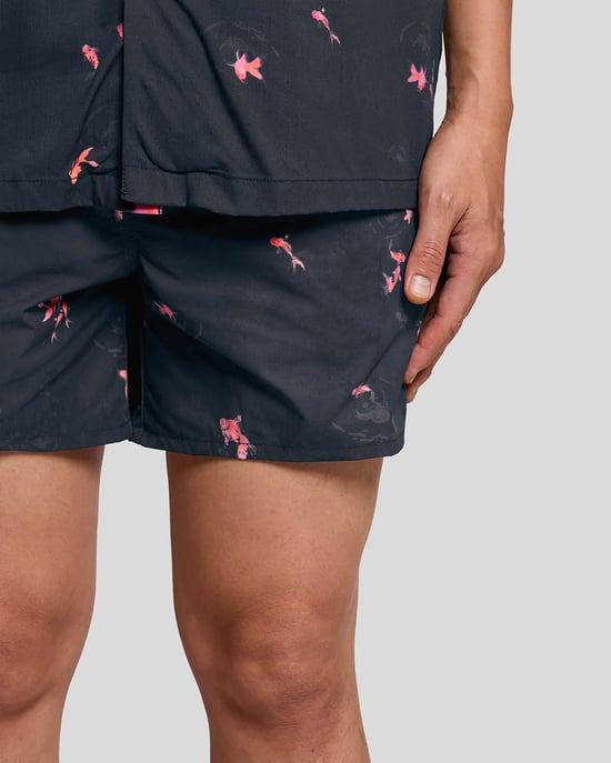 Goldfish Graphic Swim Shorts - Image 3