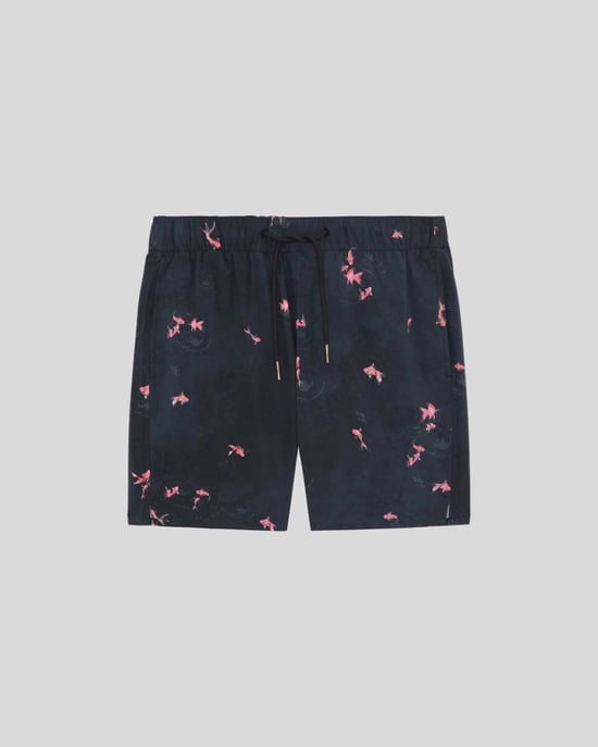 Goldfish Graphic Swim Shorts - Image 5
