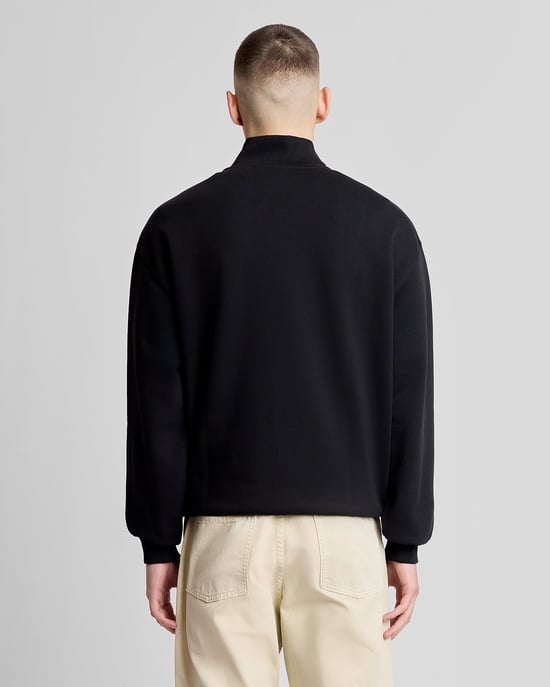 Heavyweight Script 1/4 Zip Sweatshirt - Image 4