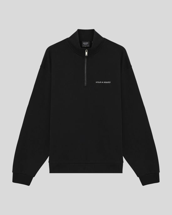 Heavyweight Script 1/4 Zip Sweatshirt - Image 5