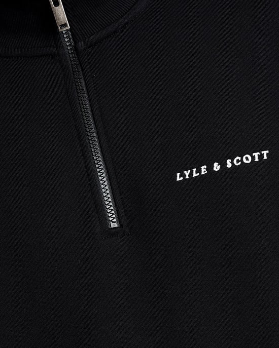Heavyweight Script 1/4 Zip Sweatshirt - Image 6