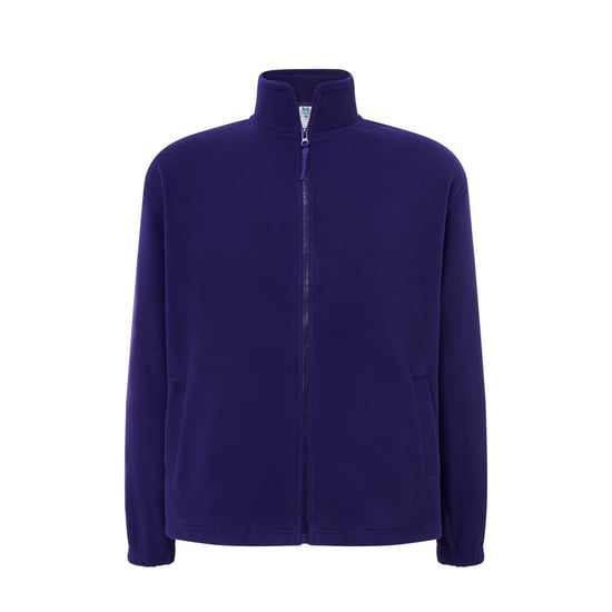JHK Heren fleecevest met volledige rits (Paars) - Image 1