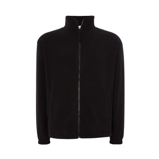 JHK Heren fleecevest met volledige rits (Zwart) - Image 1