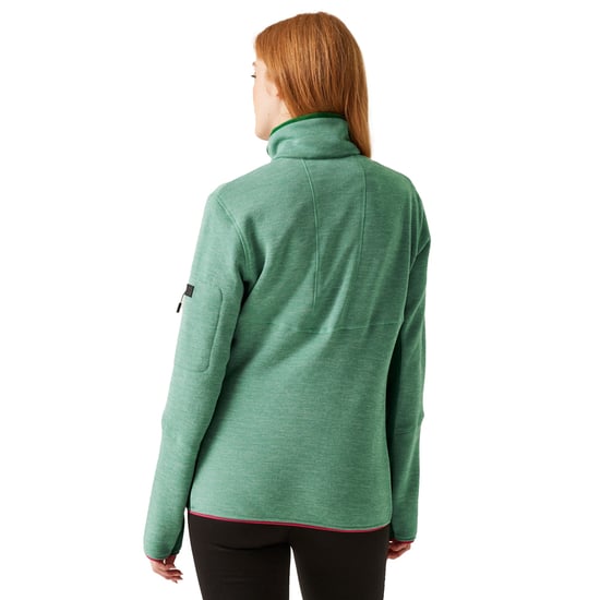 Regatta Dames/Dames Ralina Fleece Jas (Stofgroen/Regenwoud) - Image 4