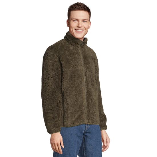 SOLS Unisex Vuxen Full Zip Fleecejacka (Armégrön) - Image 3