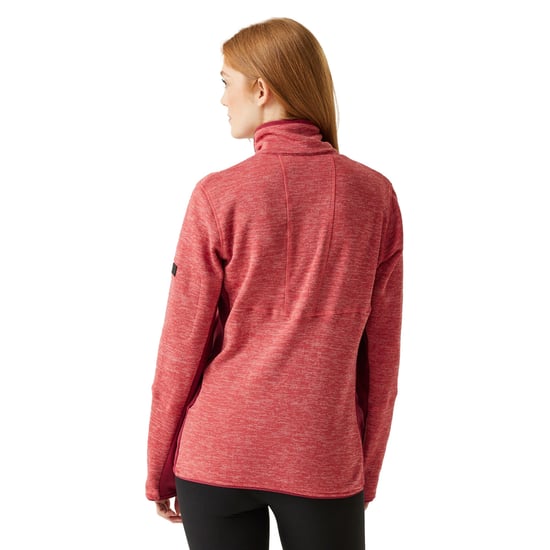 Regatta Dames/Dames Ralina Fleece Jas (Mineraalrood/Rumba-rood) - Image 4