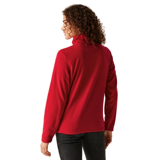 Regatta Dames/Dames Micro Full Zip Fleecejack (Klassiek rood) - Image 2