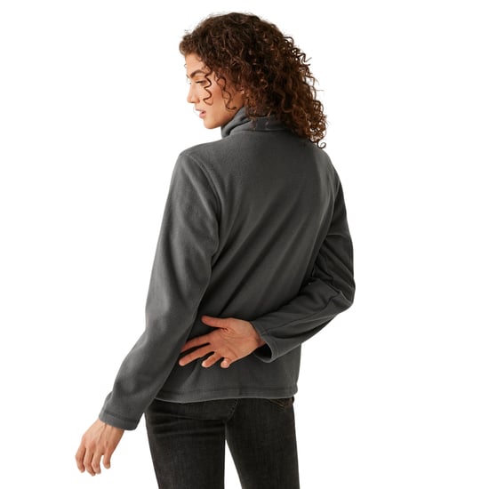 Regatta Dames/Dames Micro Full Zip Fleecejack (Afdichting Grijs) - Image 2