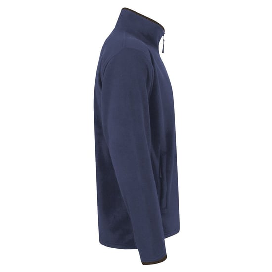 Premier Dames/Dames Artisan Fleecejack (Marine / Bruin) - Image 3