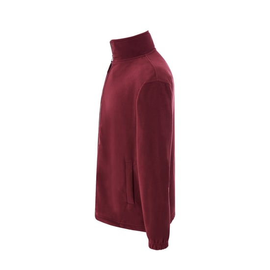 JHK Heren fleecevest met volledige rits (Bourgondië) - Image 3