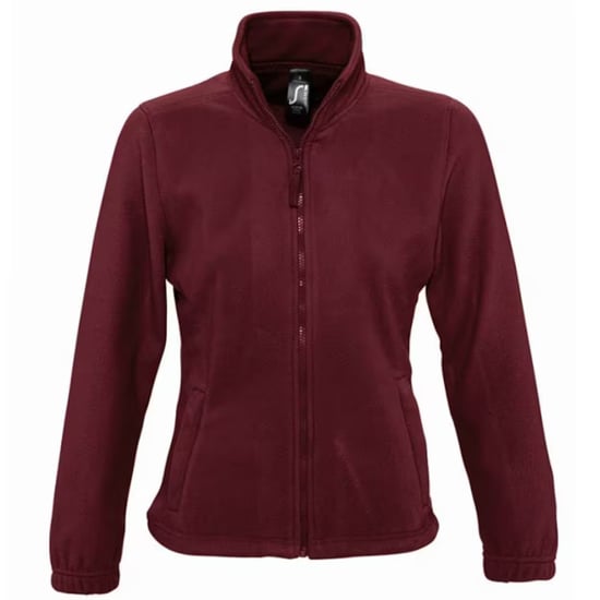 SOLS Dames/Dames North Fleece Jas (Bourgondië) - Image 1