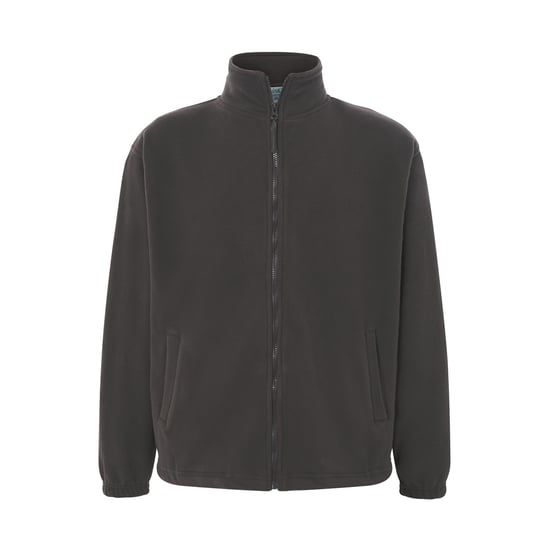 JHK Heren fleecevest met volledige rits (Grafiet) - Image 1
