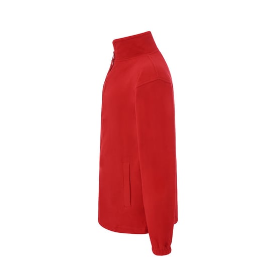 JHK Heren fleecevest met volledige rits (Rood) - Image 3