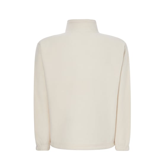 JHK Heren fleecevest met volledige rits (Gebroken wit) - Image 2