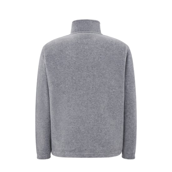 JHK Heren fleecevest met volledige rits (Grijze Melange) - Image 2