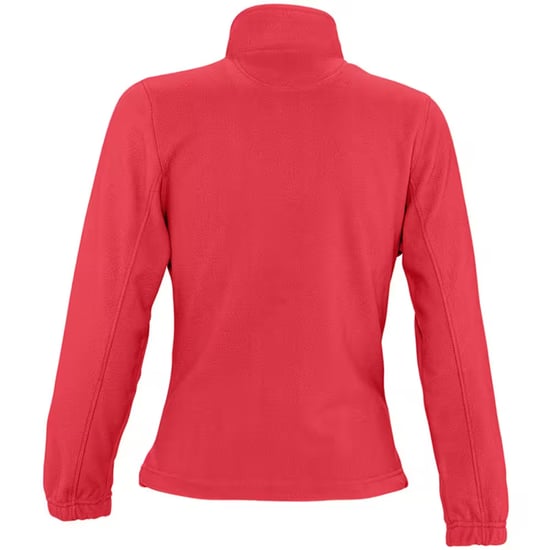 SOLS Womens/Ladies North Fleece Jacket (Red) - Image 2