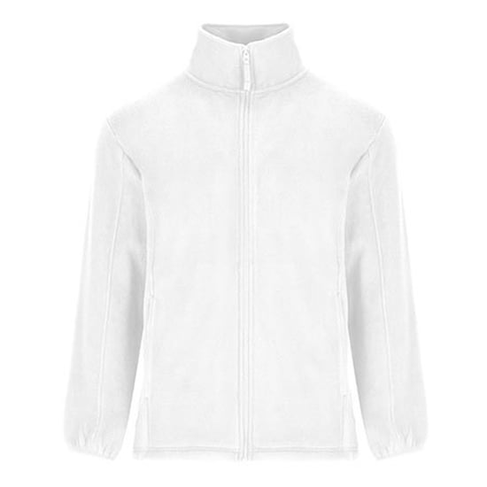 Roly Heren Artic Fleece Jas (Wit) - Image 1