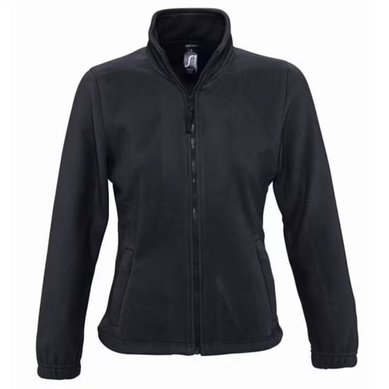 SOLS Dames/Dames North Fleece Jas (Zwart) - Image 1