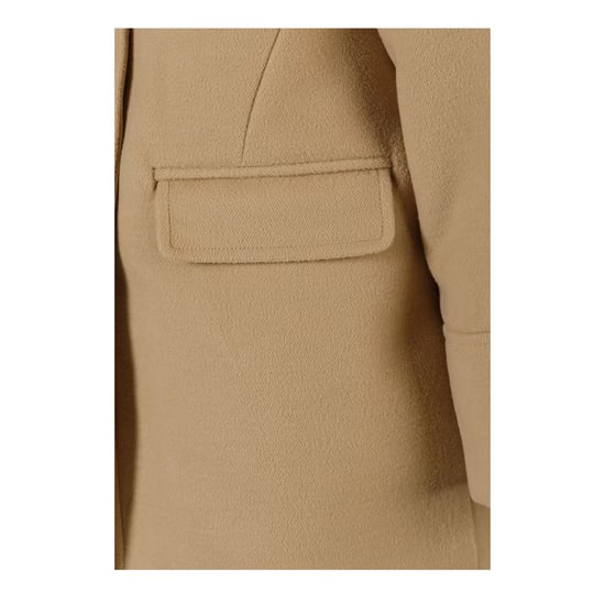 Minoti Effen gewatteerde jas voor meisjes (Beige) - Image 4