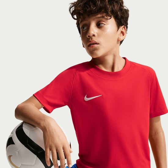 Kids Park Dri-fit T Shirt Jersey in Red - Image 4