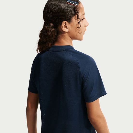 Kids Park Dri-fit T Shirt Jersey in Navy - Image 6