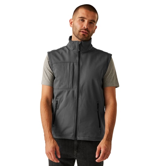 Regatta Heren Octagon II bedrukbaar gilet (Afdichting Grijs/Zwart) - Image 4
