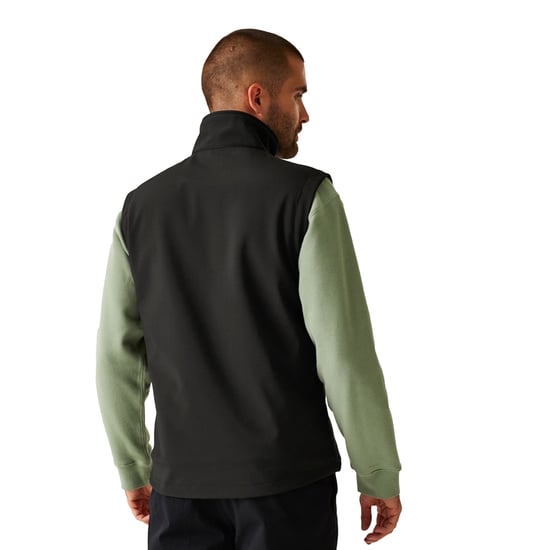 Regatta Heren Octagon II bedrukbaar gilet (Zwart/Zwart) - Image 3