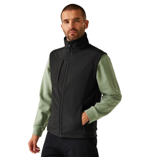 Regatta Heren Octagon II bedrukbaar gilet (Zwart/Zwart) - Image 4