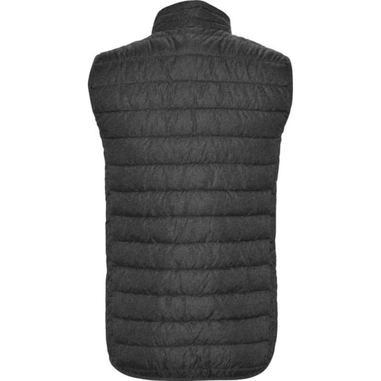 Roly Heren Oslo Gilet (Zwart gemêleerd) - Image 2