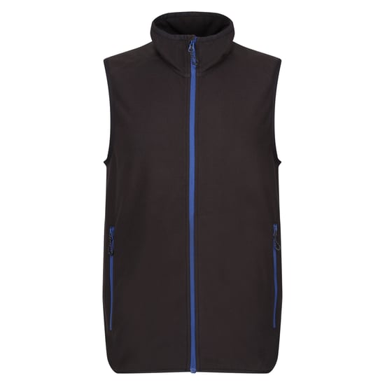 Regatta Heren Navigate Fleece Gilet (Zwart/Nieuw Royal) - Image 1
