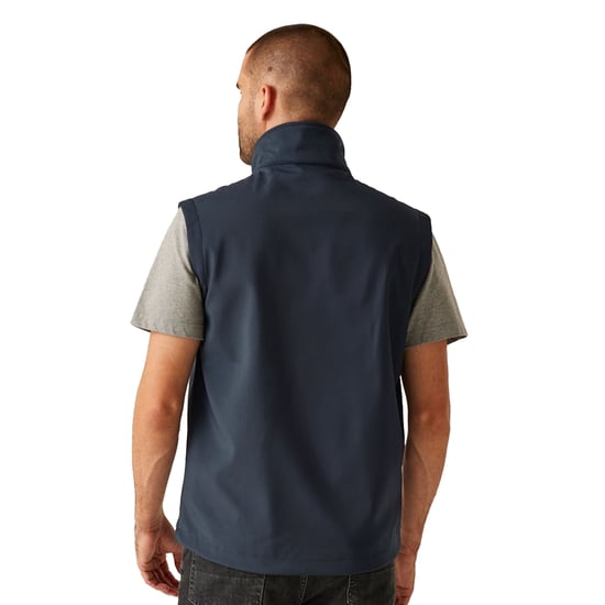 Regatta Heren Octagon II bedrukbaar gilet (Marine/Seal Grijs) - Image 3