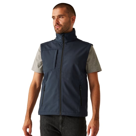 Regatta Heren Octagon II bedrukbaar gilet (Marine/Seal Grijs) - Image 4