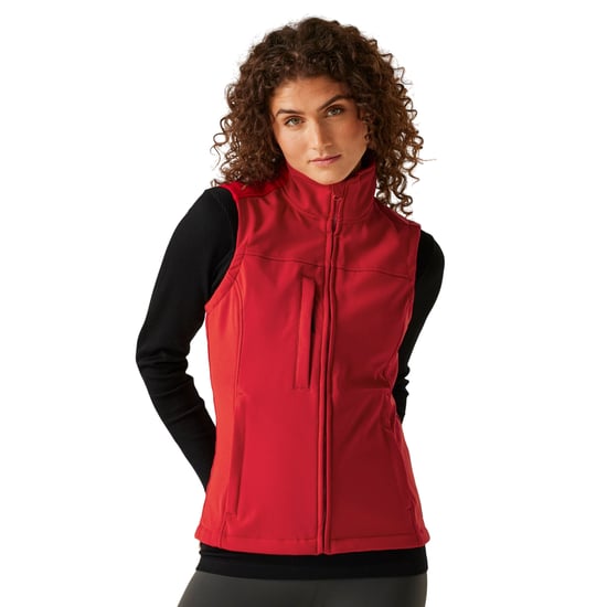 Regatta Dames/Dames Flux Softshell Gilet (Klassiek rood) - Image 1