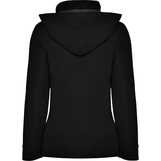 Roly Dames/Dames Europa Slim Parka (Zwart) - Image 2