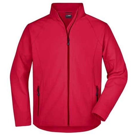 James Bond Heren Soft Shell-jasje (Rood) - Image 1