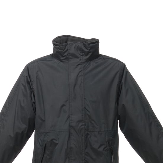 Regatta Unisex vuxen Dover Bomberjacka (Svart/Ash) - Image 2