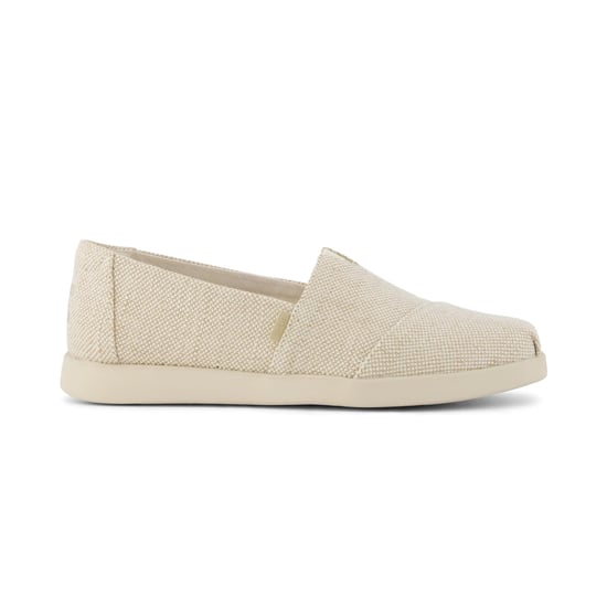 Toms Alpargata Plus Womens Espadrille Shoes Gold - Image 1