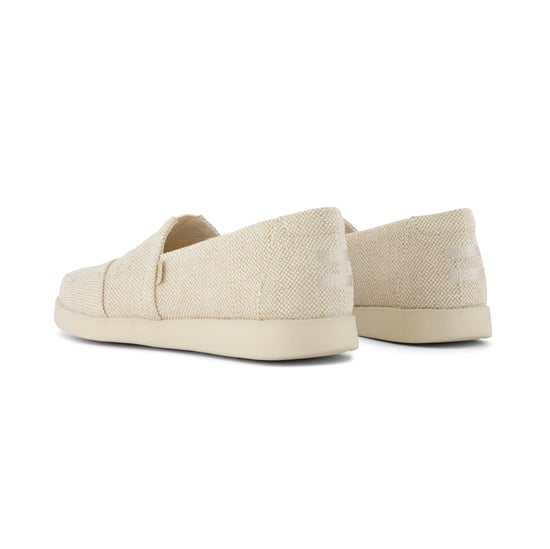 Toms Alpargata Plus Womens Espadrille Shoes Gold - Image 4