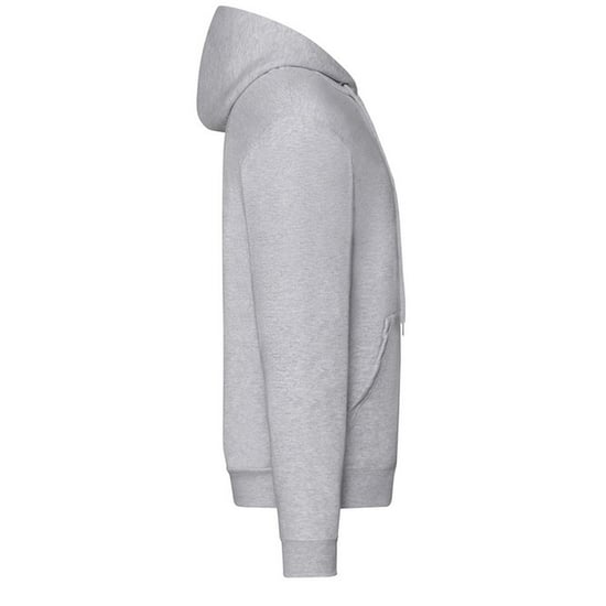 Fruit of the Loom Heren Classic Heather Hooded Jacket (Heide Grijs) - Image 3