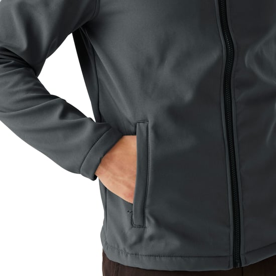 Regatta Heren Ablaze Printable Soft Shell Jas (Afdichting Grijs/Zwart) - Image 3