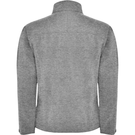 Roly Heren Rudolph Soft Shell Jas (Heide Zwart) - Image 2