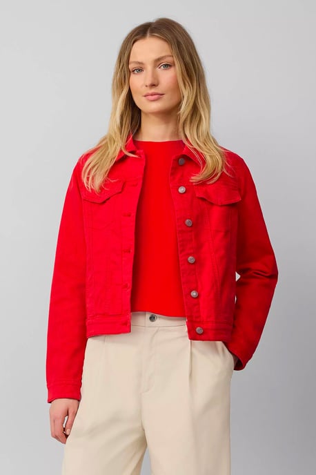 Boxy Denim Jacket - Image 1