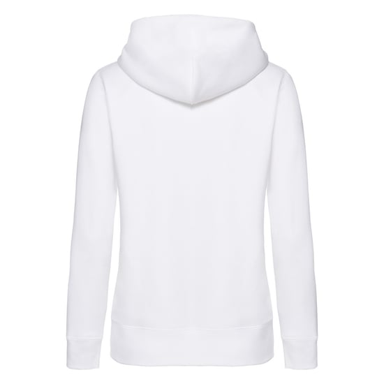 Fruit of the Loom Dames/Dames Premium Sweatjack met kap Lady Fit (Wit) - Image 2