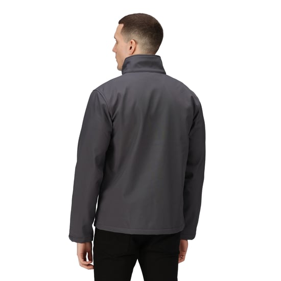 Regatta Heren Ablaze Softshell 3 Layer Soft Shell Jas (Afdichting Grijs/Zwart) - Image 3