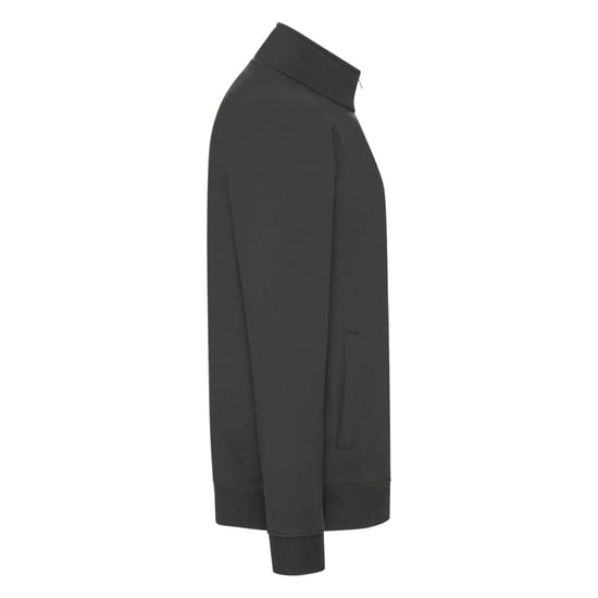 Fruit of the Loom Mens Premium Sweat Jacket (Light Graphite) - Image 3