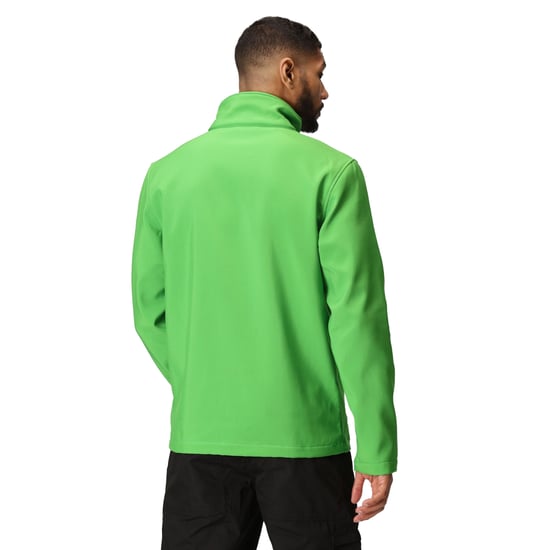 Regatta Heren Ablaze Printable Soft Shell Jas (Extreem groen/zwart) - Image 3