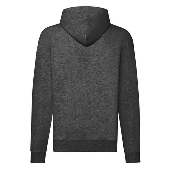 Fruit of the Loom Heren Classic Heather Hooded Jacket (Donkere Heide Grijs) - Image 2